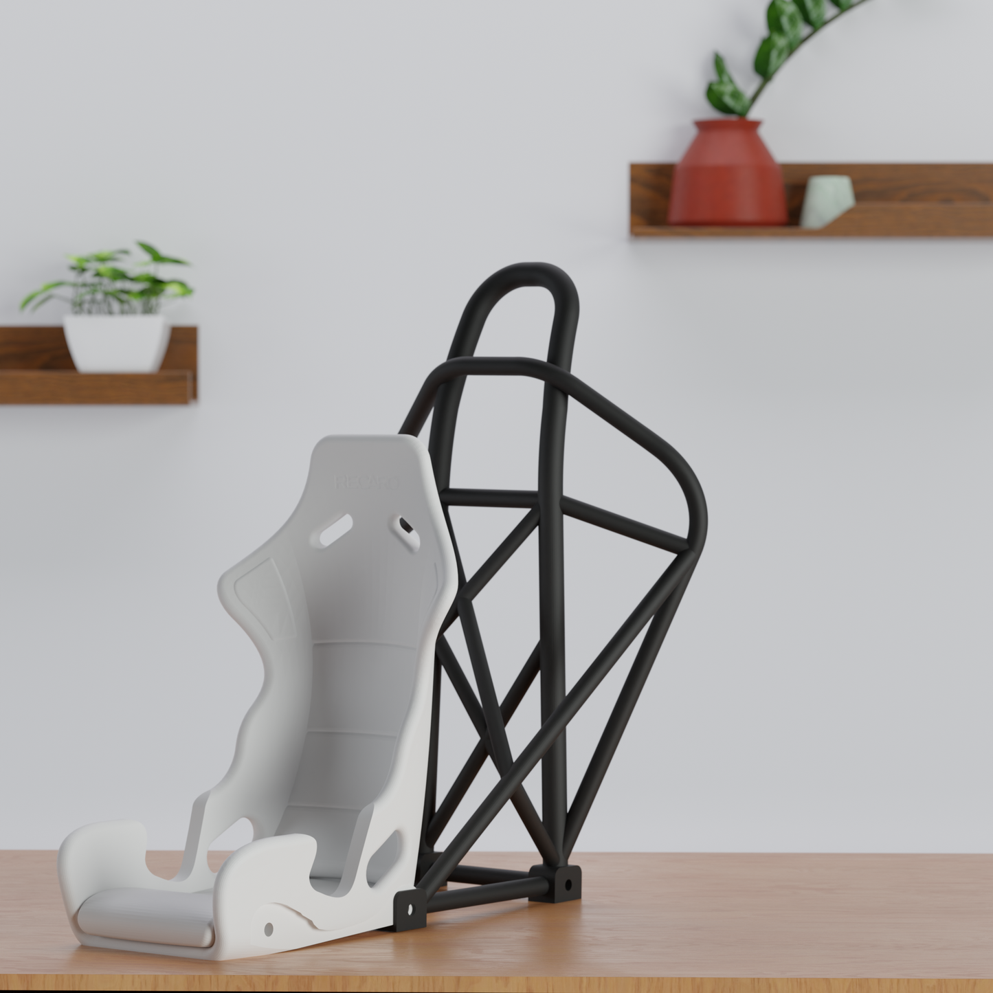F1-Seat Mobile Holder — handcrafted desk organizer India | Styra