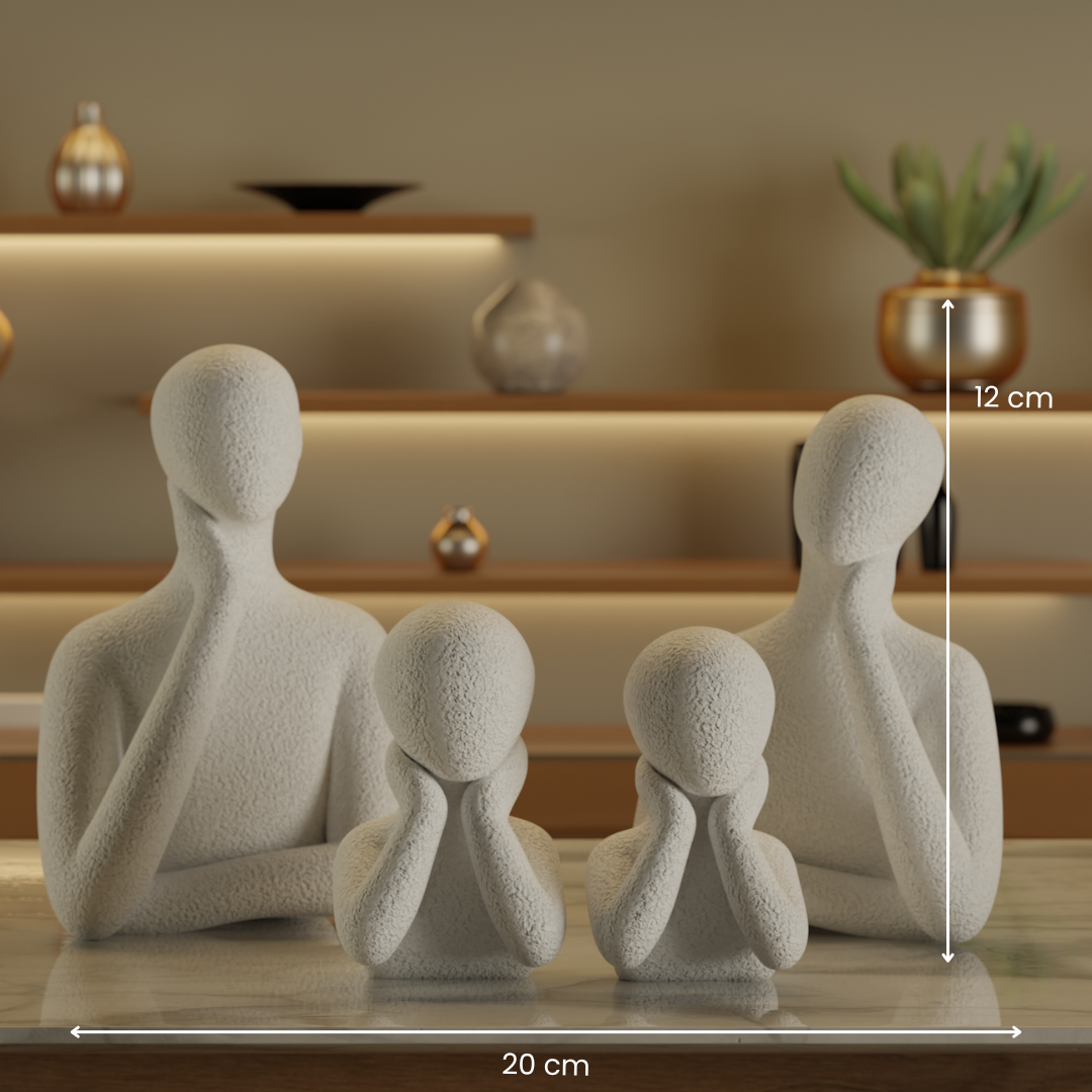 Family Harmony — minimalist decor sculpture India | Styra