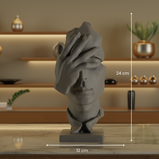 Frustated Employee Grey — modern decor sculpture India | Styra