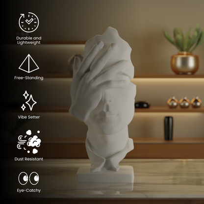Frustated Employee White — sculptural decor sculpture India | Styra