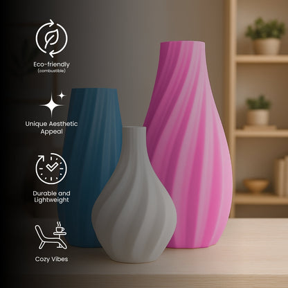 Fusion Flora, detail — designer decorative vase India | Styra