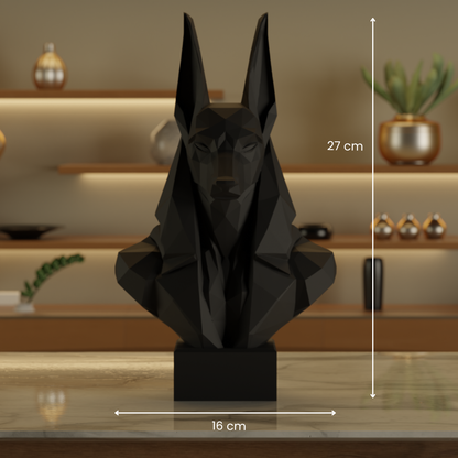 Geometric Anubis — minimalist decor sculpture India | Styra