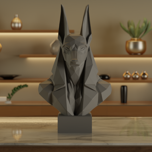 Geometric Anubis — designer decor sculpture India | Styra
