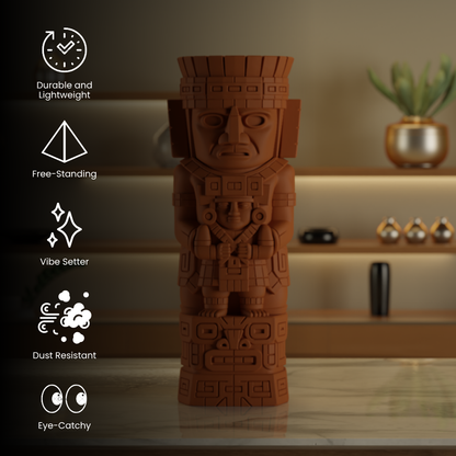 Magic Totem Mocha — designer decor sculpture India | Styra