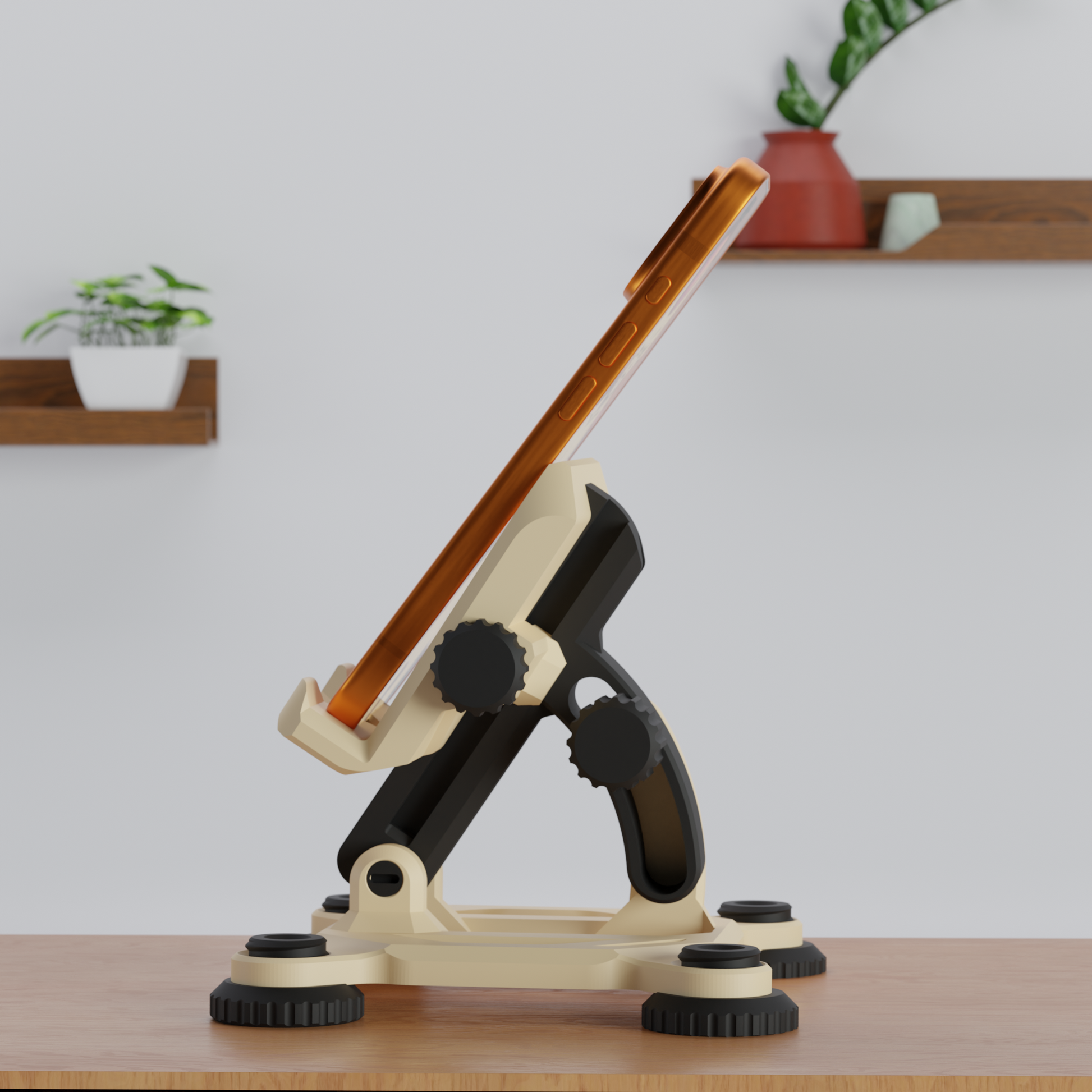 Mechanical Axis Mobile Stand — minimalist desk organizer India | Styra