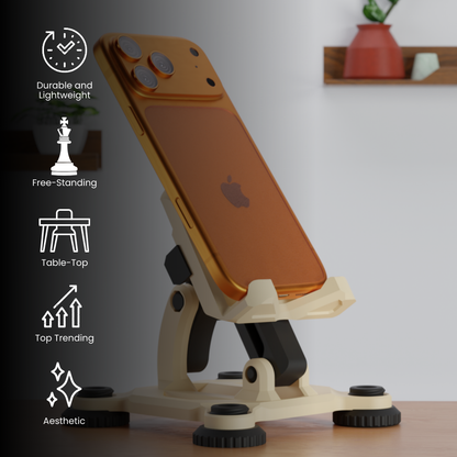 Mechanical Axis Mobile Stand — contemporary desk organizer India | Styra