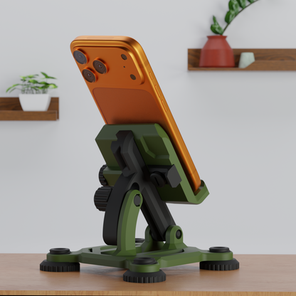 Mechanical Axis Mobile Stand — handcrafted desk organizer India | Styra