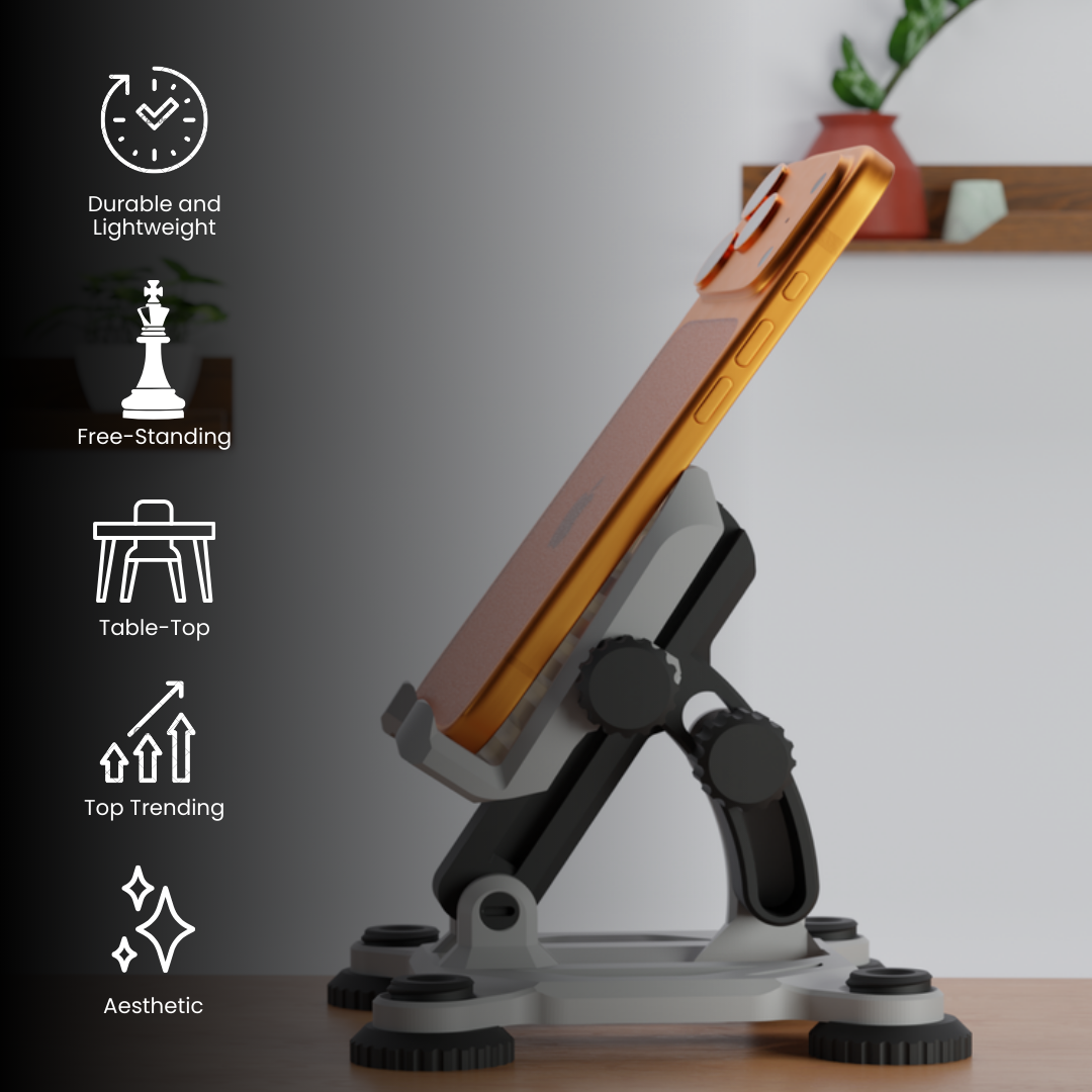 Mechanical Axis Mobile Stand — modern desk organizer India | Styra