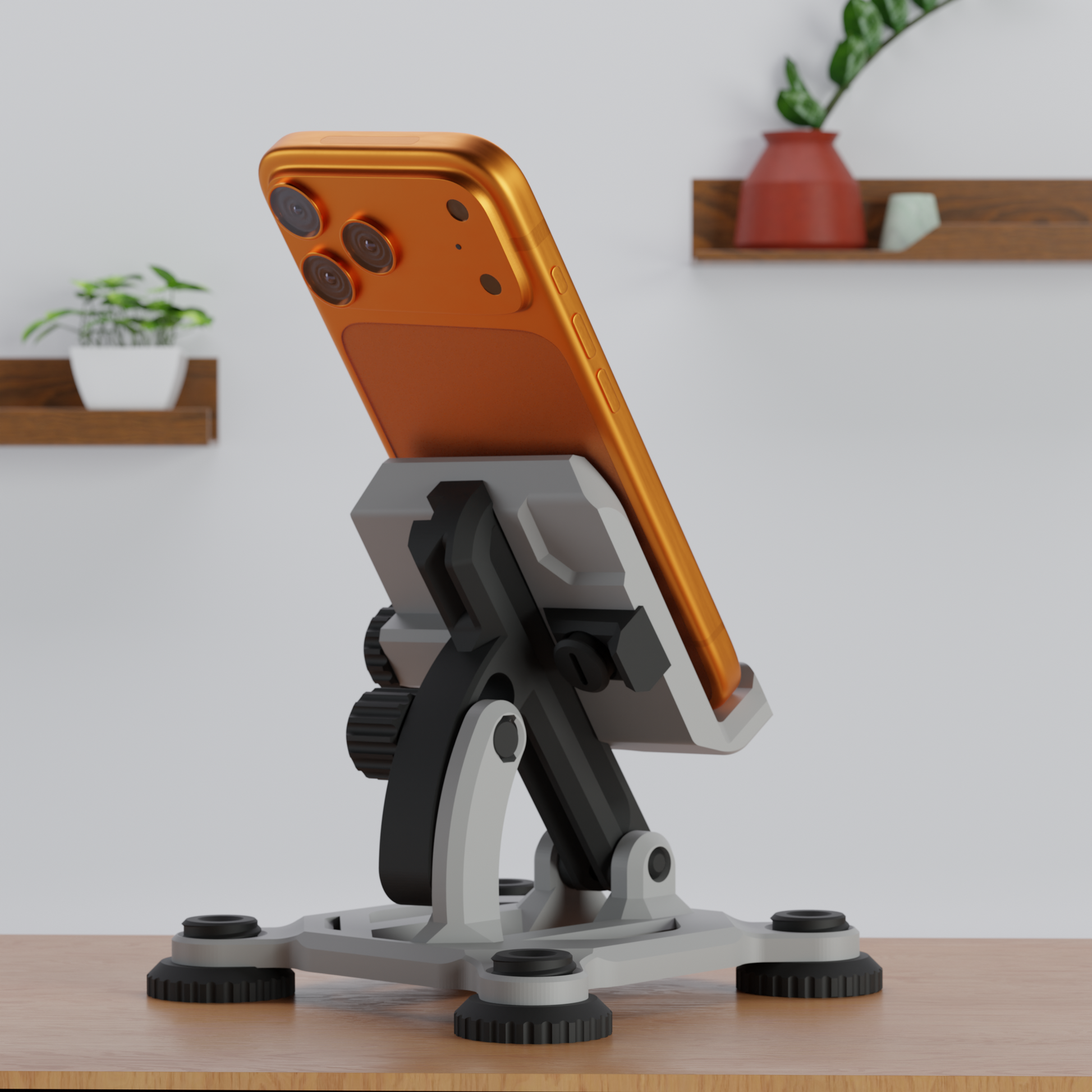 Mechanical Axis Mobile Stand — contemporary desk organizer India | Styra