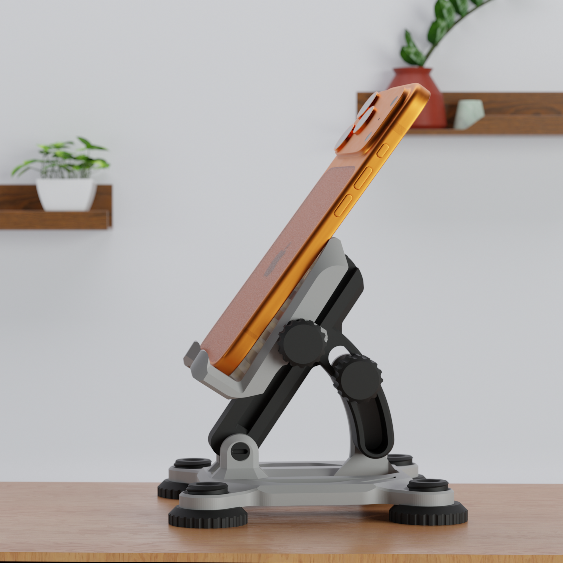 Mechanical Axis Mobile Stand — artisan desk organizer India | Styra