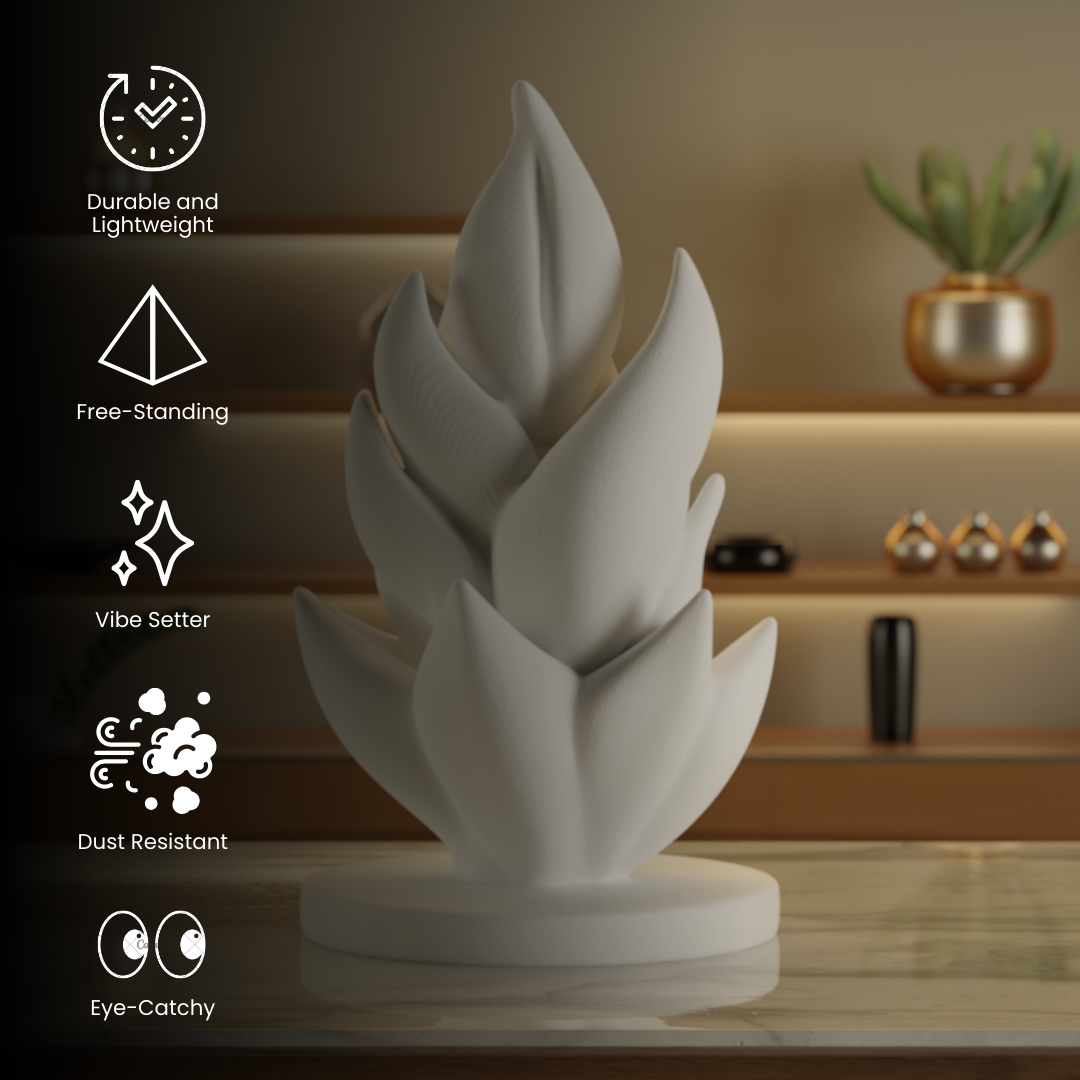 Modern Bloom Leaf — sculptural decor sculpture India | Styra
