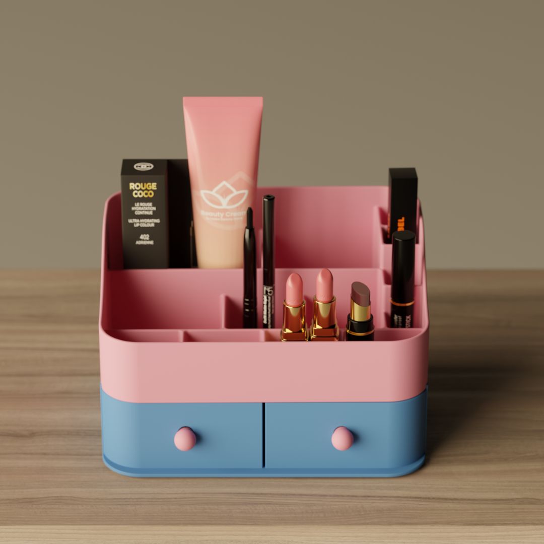 Multi-compartment organizer, size reference — designer desk organizer India | Styra
