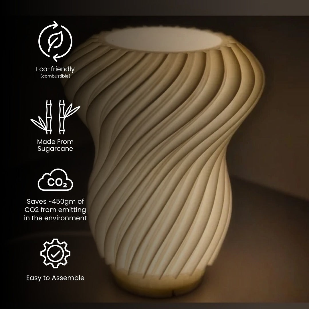 Mystery Lamp Shade — designer table lamp India | Styra