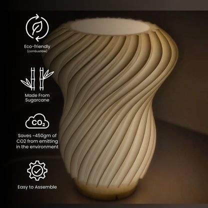 Mystery Lamp Shade — designer table lamp India | Styra