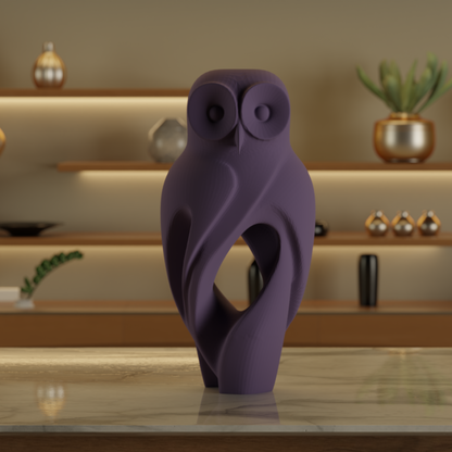 Night Owl Purple — contemporary decor sculpture India | Styra