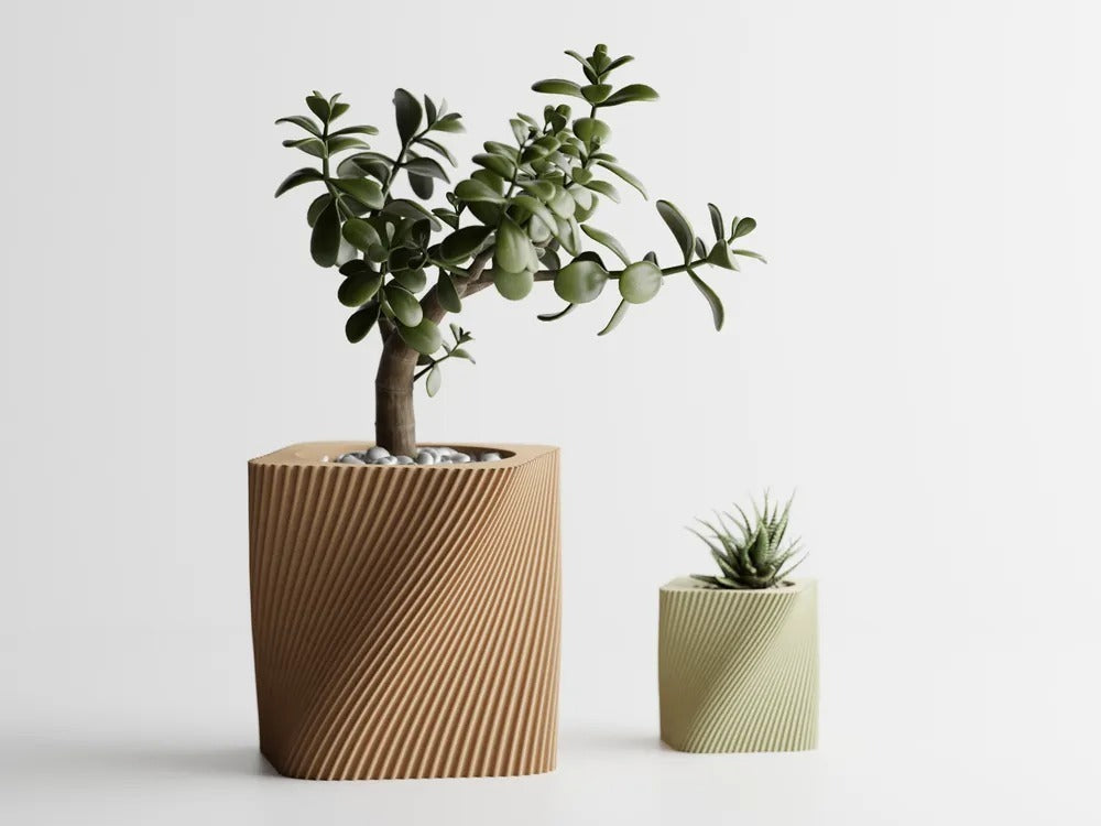 Plant Pot Corda — rope-texture premium plant pot India | Styra