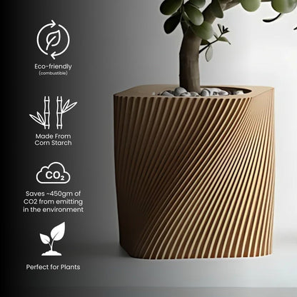 Plant Pot Corda — modern indoor planter India | Styra