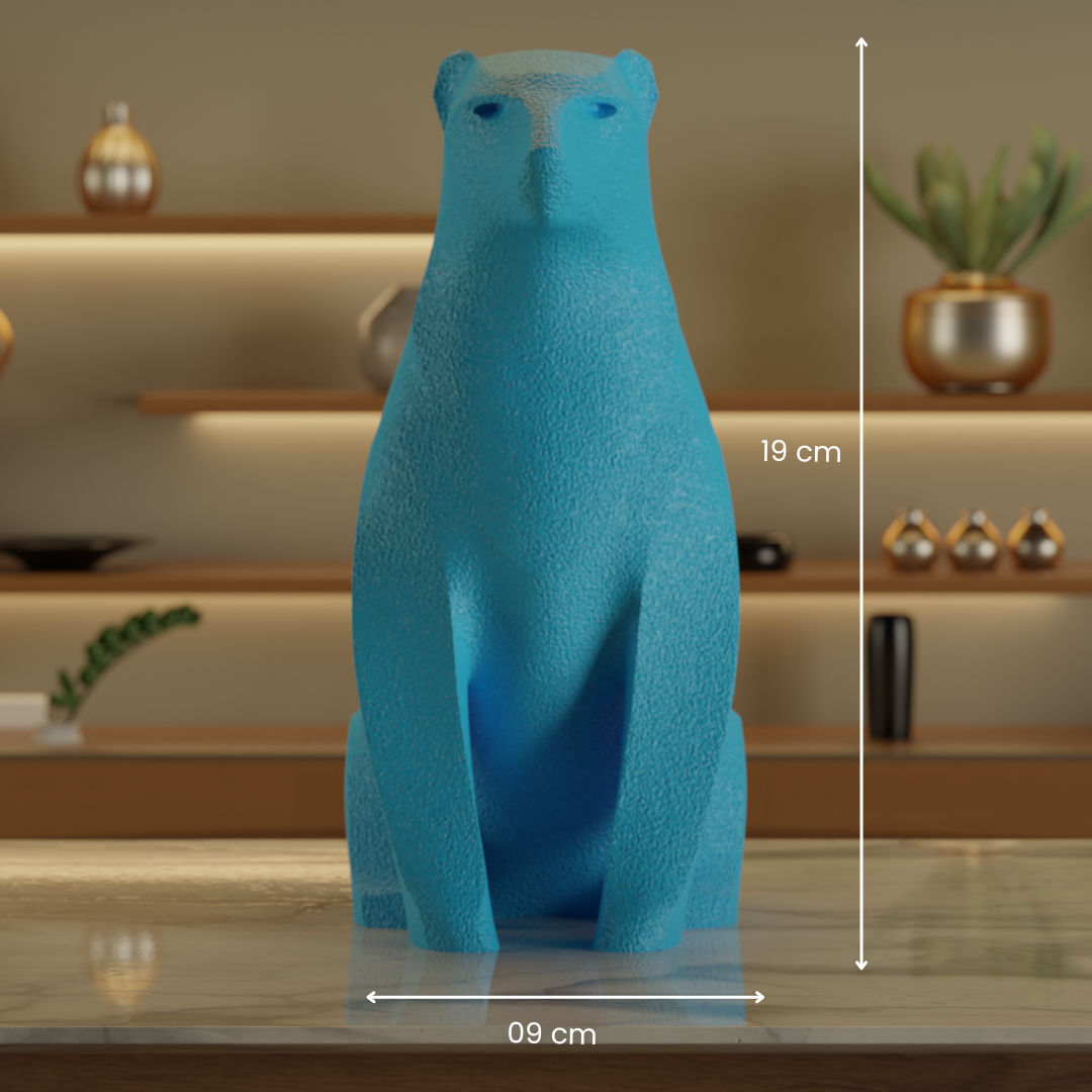 Polar Bear — handcrafted decor sculpture India | Styra
