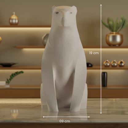 Polar Bear — contemporary decor sculpture India | Styra