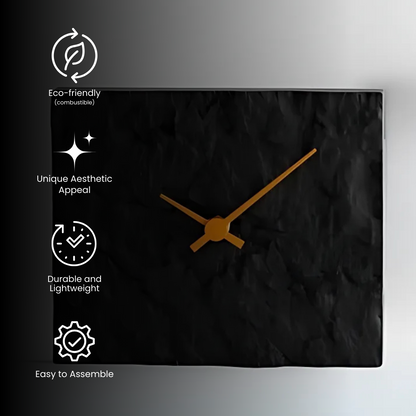 Rock Stone Pattern — premium table clock India | Styra