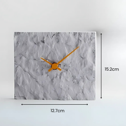 Rock Stone Pattern — designer table clock India | Styra