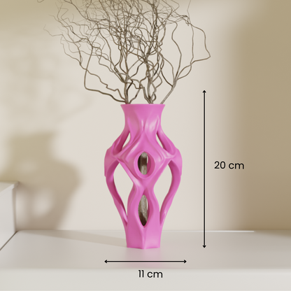Rohira, size reference — minimalist decorative vase India | Styra