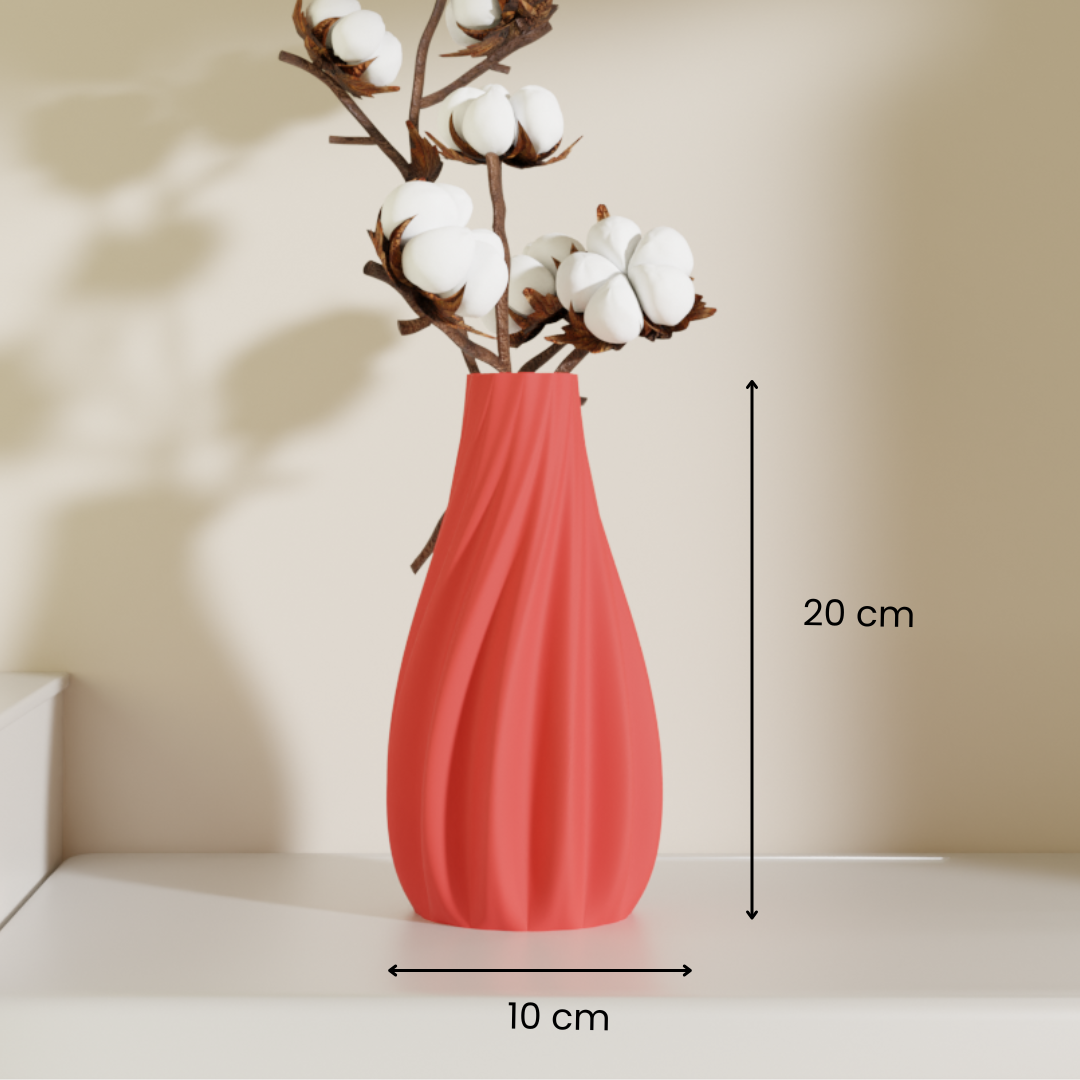 Roohani vase lifestyle shot — buy vases online India | Styra