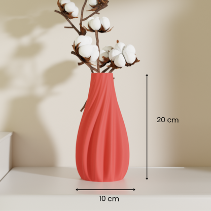 Roohani vase lifestyle shot — buy vases online India | Styra