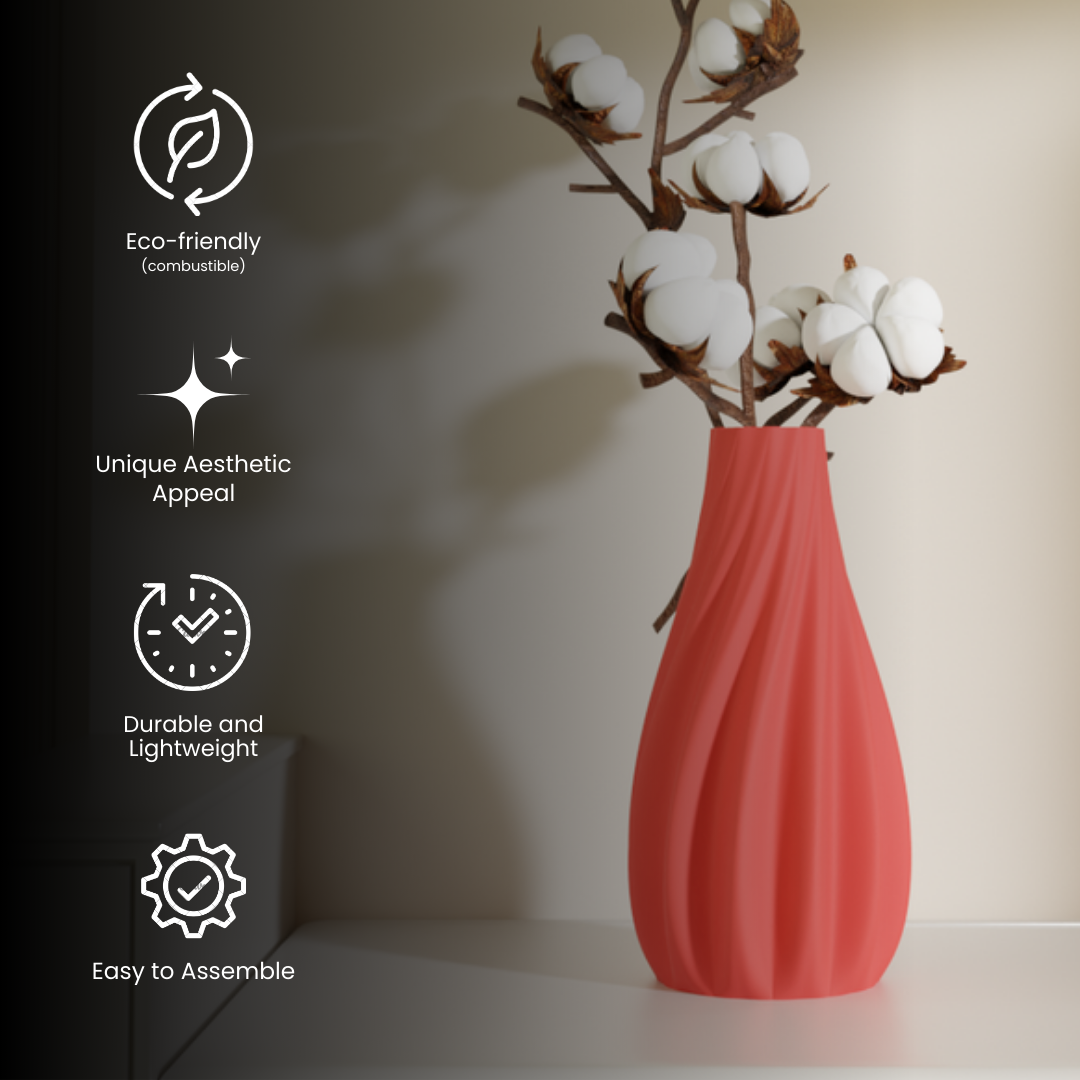 Roohani vase product description — home decor vase India | Styra