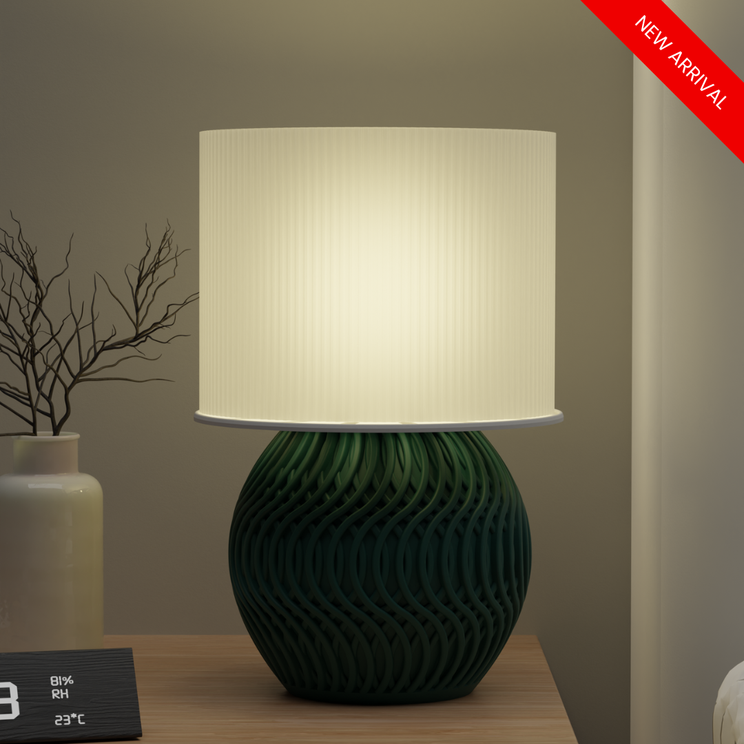 Round Curvy — modern table lamp India | Styra