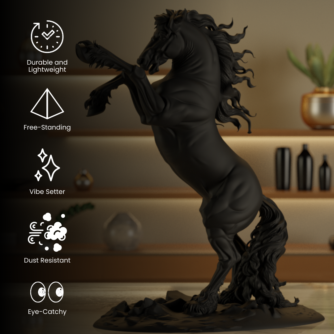 Ruffian Horse — handcrafted decor sculpture India | Styra