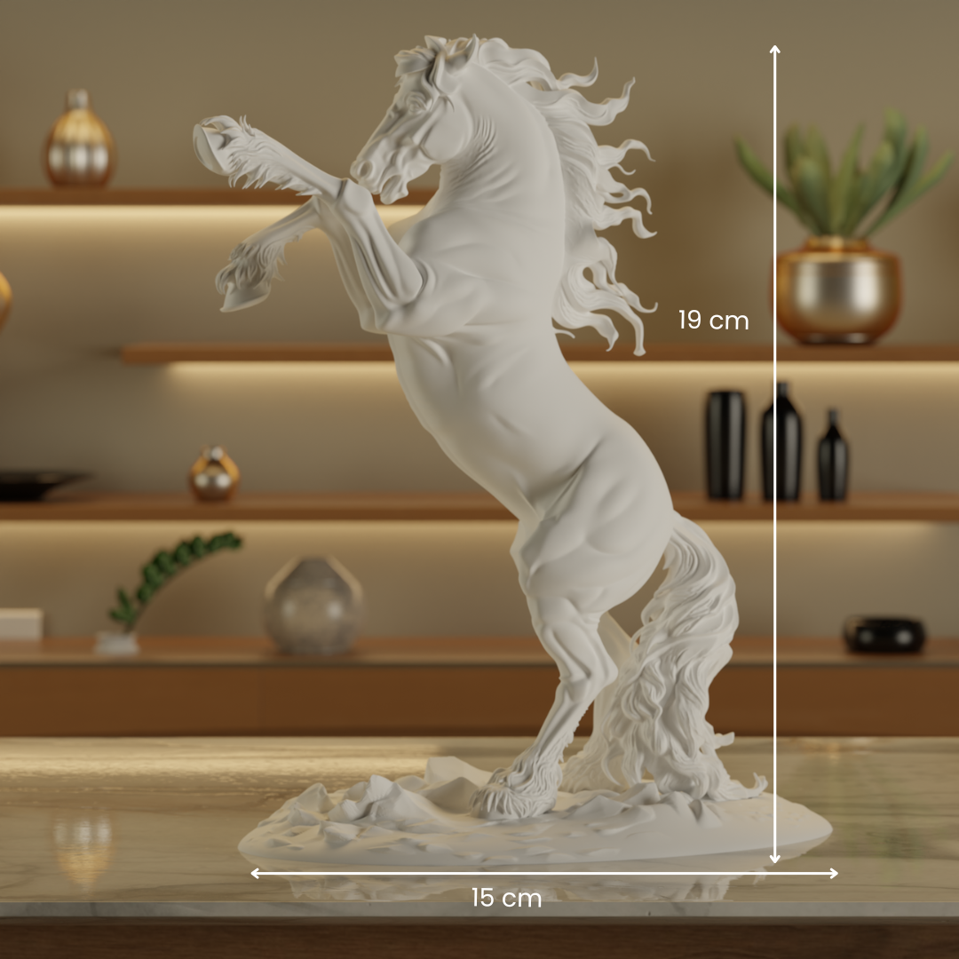 Ruffian Horse — minimalist decor sculpture India | Styra