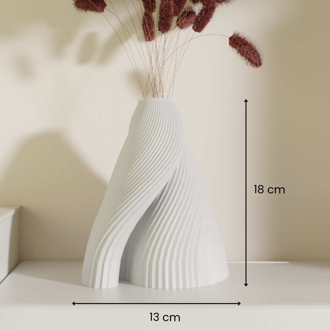 Samya Vase White — Buy Vases Online India | Styra