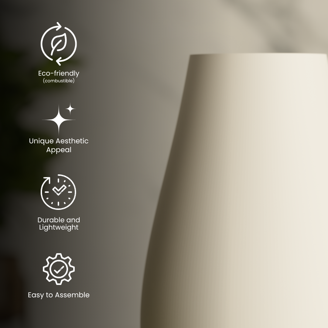 Simplistic Vase, detail — premium decorative vase India | Styra