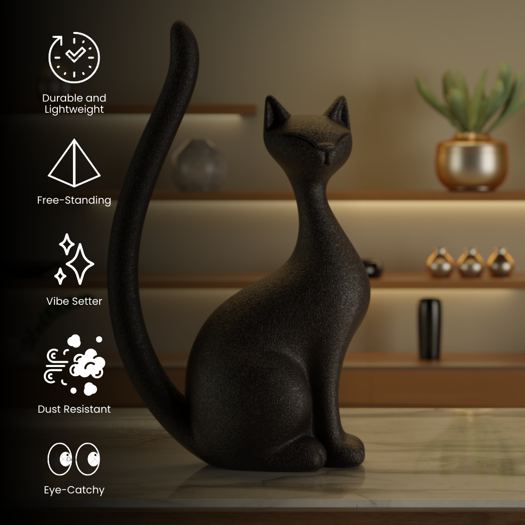 Sphynx Cat — contemporary decor sculpture India | Styra