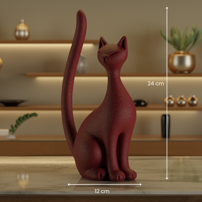 Sphynx Cat — modern decor sculpture India | Styra