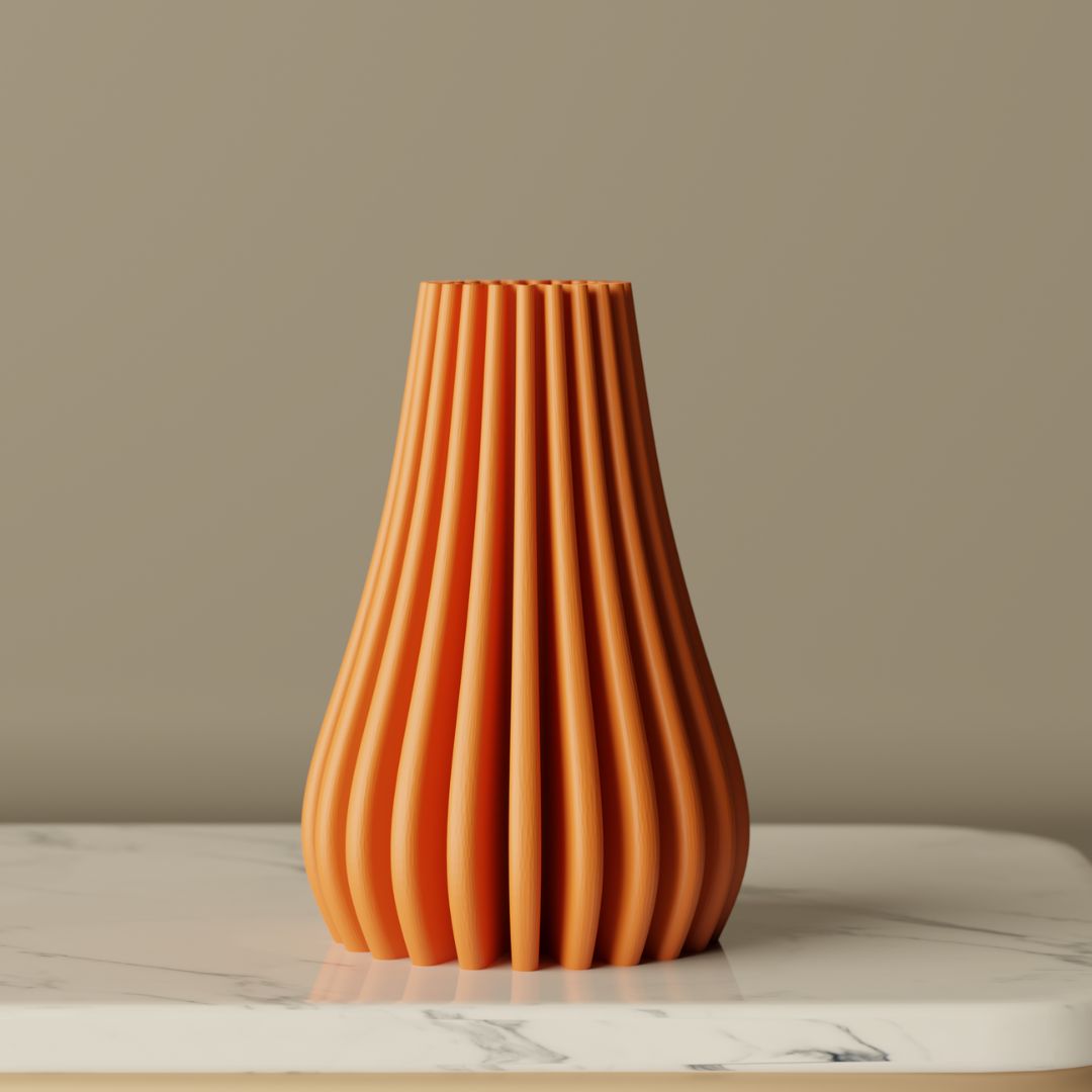 Spiral Vase, size reference — designer decorative vase India | Styra
