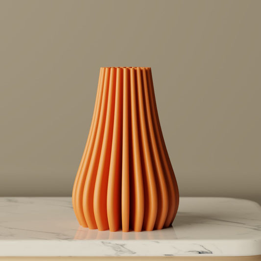 Spiral Vase, size reference — designer decorative vase India | Styra