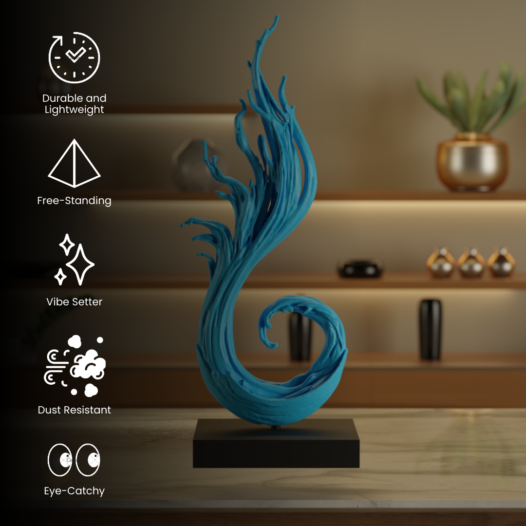 The Aqueous Rise — sculptural decor sculpture India | Styra