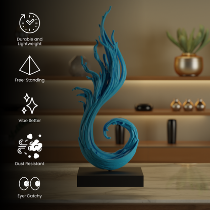 The Aqueous Rise — sculptural decor sculpture India | Styra