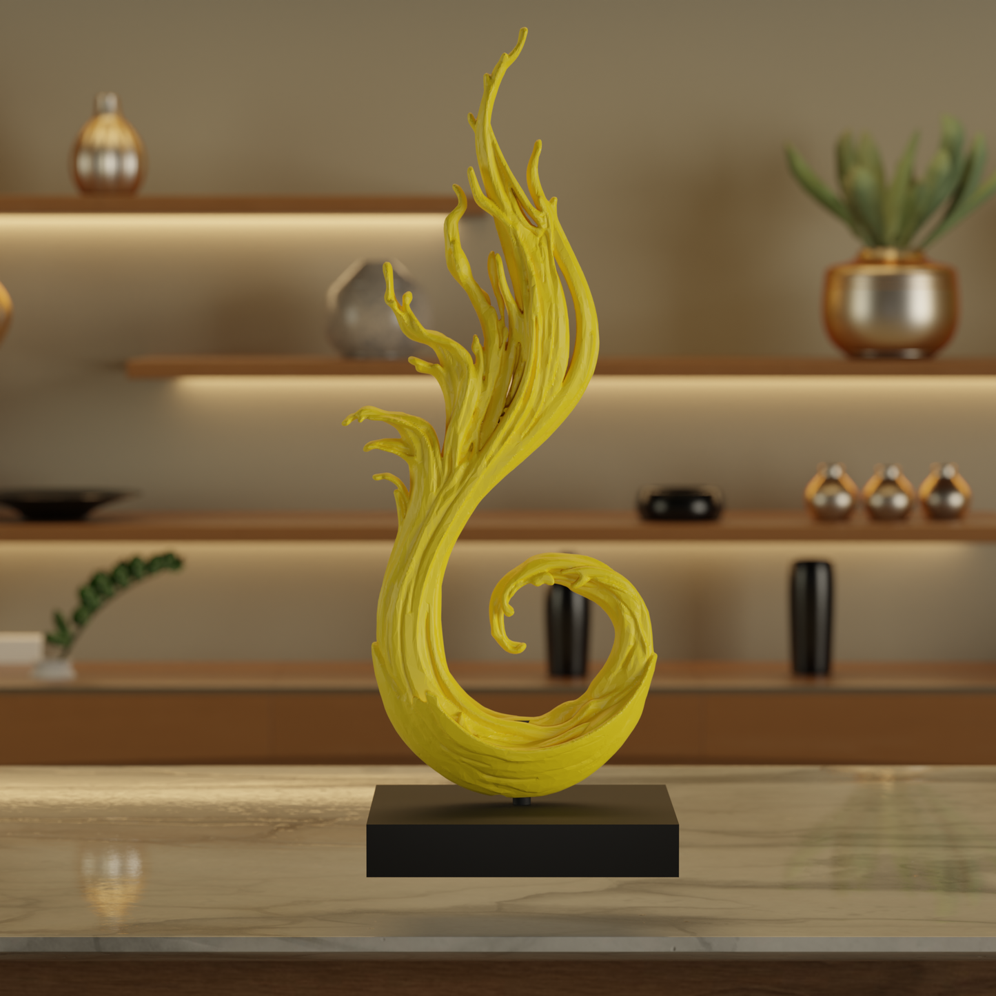 The Aqueous Rise — contemporary decor sculpture India | Styra