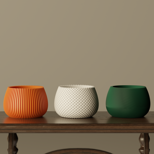 The Contour Bowl Series — designer indoor planter India | Styra