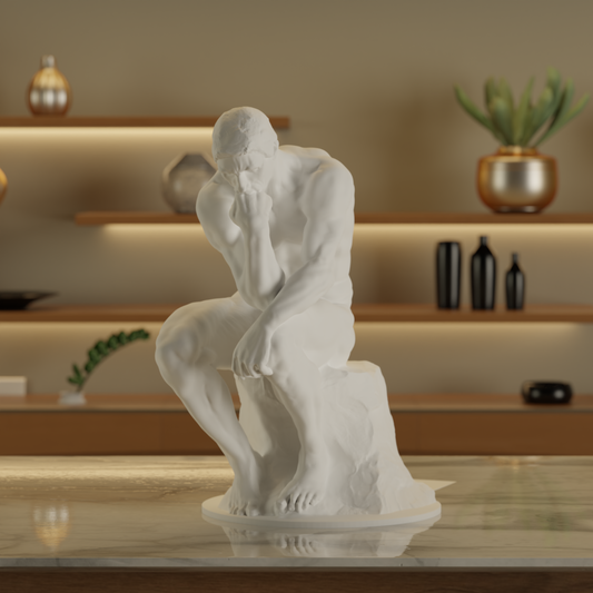 The Thinker Black — designer decor sculpture India | Styra