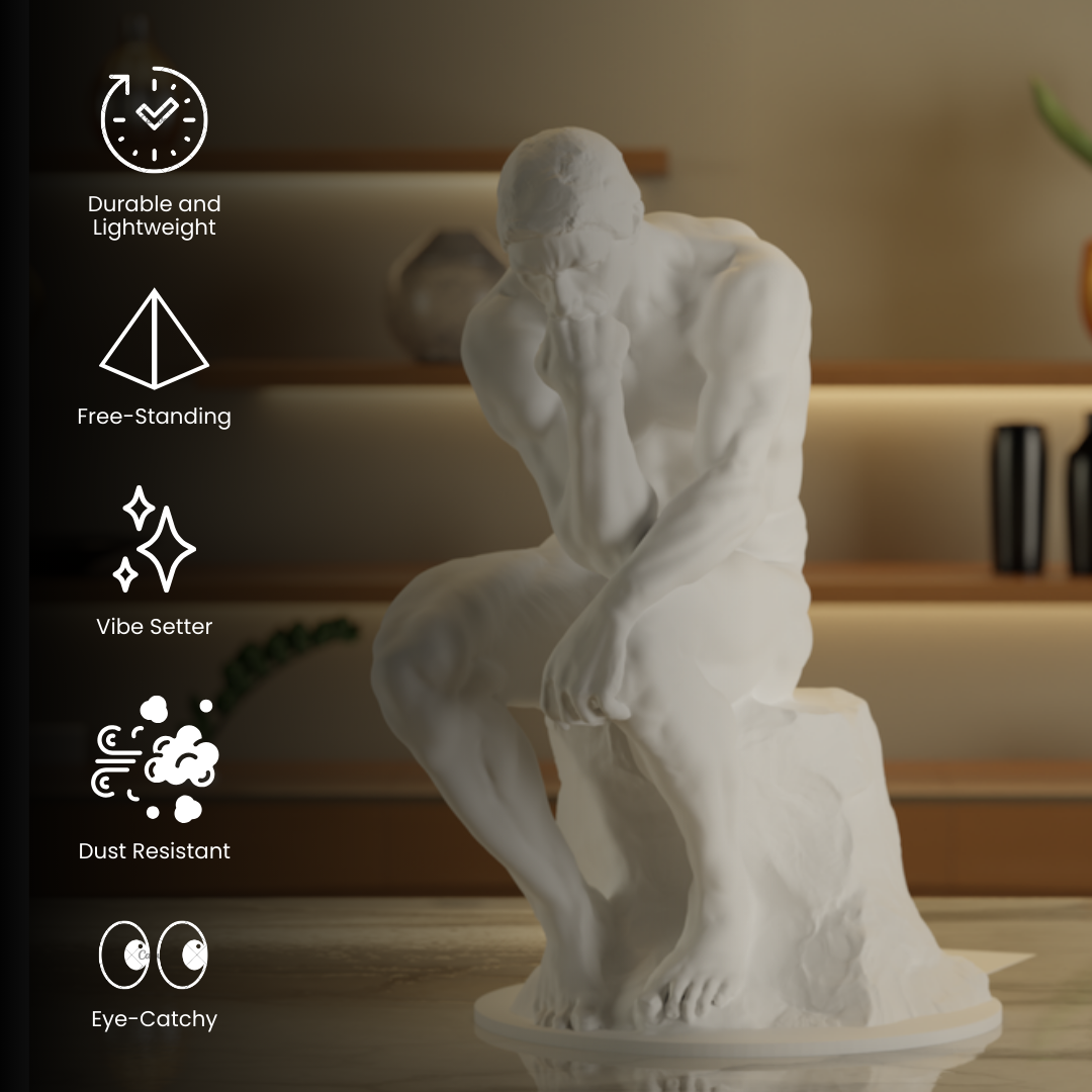 The Thinker — handcrafted decor sculpture India | Styra