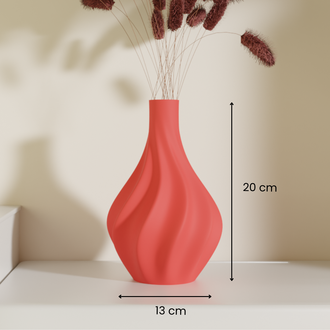 Valay vase lifestyle — statement vase for living room India | Styra