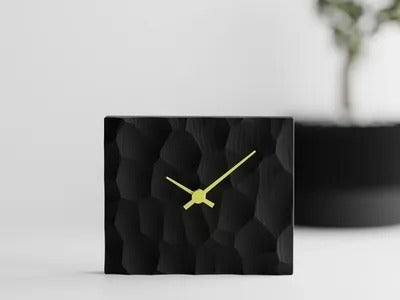 Voronoi Edition — designer table clock India | Styra