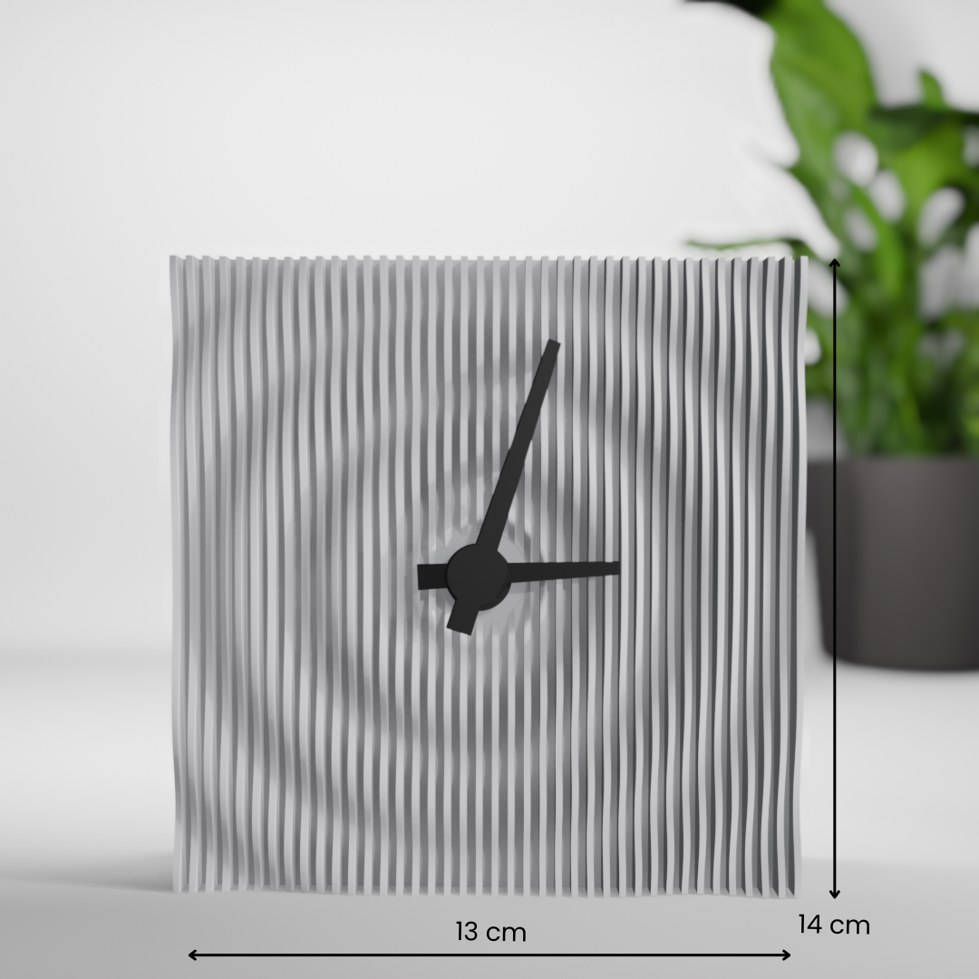 Ripple Effect Desk Clock