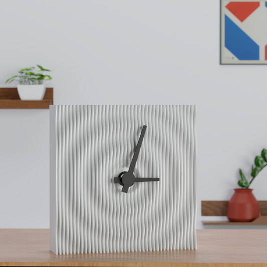 Ripple Effect Desk Clock